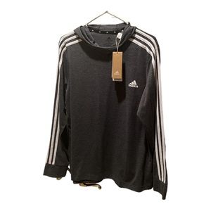 Women’s Adidas Gray Hoodie Sweatshirt SizeXL New With tag